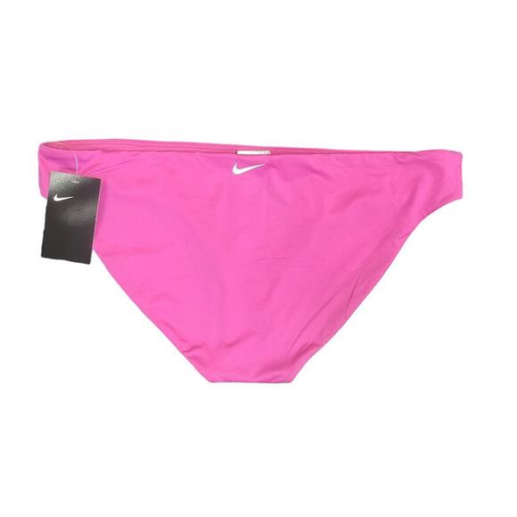 Nike Bikini Bottom Hipster Mid-Rise Waist Swimwear Pink - Picture 1 of 4